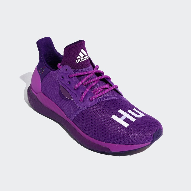 Pharrell williams hot sale purple adidas